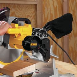 DeWalt 16 in. L X 6 in. W Plastic Miter Saw Dust Bag 1 pc