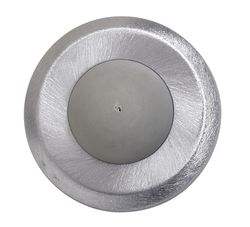 Tell Stainless Steel Satin Chrome Silver Wall Door Stop Mounts to wall 2-1/2 in.