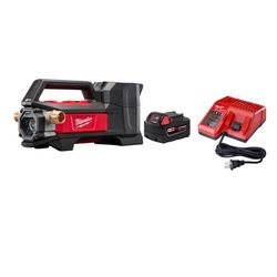Milwaukee M18 Transfer Pump with 5Ah Battery & Charger
