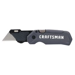 CRAFTSMAN Folding Compact Utility Knife Gray 1 pc