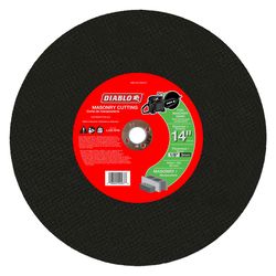Diablo 14 in. D X 20 mm X 1/8 in. thick Silicon Carbide Masonry Cut-Off Disc 1 pk