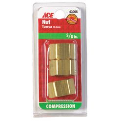 Ace 5/8 in. Compression Brass Nut