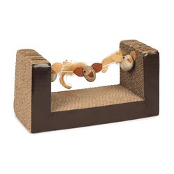 Boss Pet Pet Park Blvd For Cat Brown Mice Scratcher 1 pk