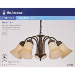 Westinghouse Oil Rubbed Bronze Brown 5 lights Chandelier