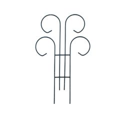 Bosmere 12 in. H X 8 in. W Green Steel Planter Trellis