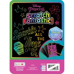 Bendon Disney Princess Scratch Fantastic Activity Book Multicolored 7 pc