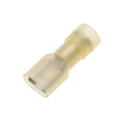 Gardner Bender 12-10 Ga. Insulated Wire Female Disconnect Yellow 4 pk