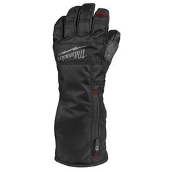 Milwaukee M Polyester Heated Black Heated Gloves Battery