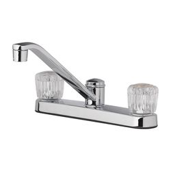 Oakbrook Collection Essentials Two Handle Chrome Kitchen Faucet