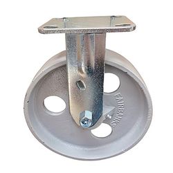 The Fairbanks Company 8 in. D Semi-Steel Rigid Caster 1100 lb 1 pk