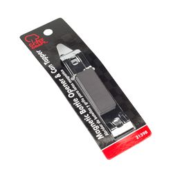 Chef Craft Natural Silver Iron Manual Bottle Opener Magnet