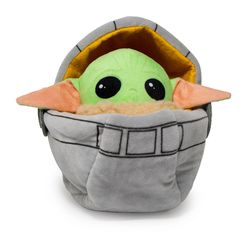 Buckle-Down Star Wars For Dog Multicolored Plush The Child Carriage Pose Squeaky Dog Toy 1 pk