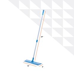Superio Brand 6 in. W Flat Mop