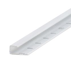 M-D Building Products 0.36 in. H X 0.781 in. W X 96 in. L Satin Clear Aluminum Carpet Trim