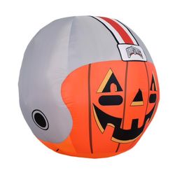 Sporticulture College 4 ft. LED Ohio State Buckeyes Jack-O-Helmet Inflatable