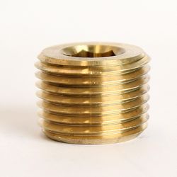 ATC 1/2 in. MPT Brass Counter Sunk Plug