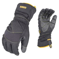 DeWalt XXL PVC Cold Weather Black Gloves