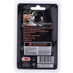 JMK Illinois Industrial Tool 3 in. L Magnetic Power Driving Set Chrome Vanadium Steel 5 pc