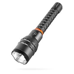 NEBO 12000 lm Gray LED Rechargeable Flashlight Power Bank 26650 Battery