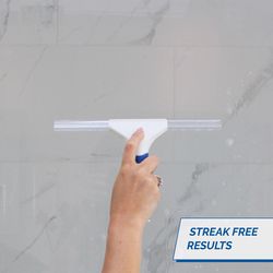 Unger 10 in. Plastic Shower Squeegee