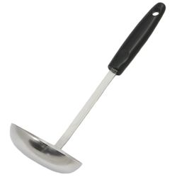 Chef Craft Black/Silver Stainless Steel Soup Ladle