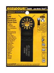 Eazypower Isomax 1-1/8 in. X 4 in. L Chrome Vanadium Steel Standard Flush Cut Wood Saw 1 pc