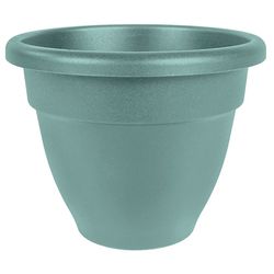 HC Companies Caribbean 4.86 in. H X 6 in. D Plastic Planter Teal
