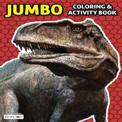 Bendon Dinosaur Coloring and Activity Book Multicolored