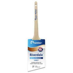 Premier Riverdale 3 in. Extra Stiff Thin Angle Sash Paint Brush