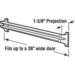 Prime-Line Screen Door Push Bar 1 pk