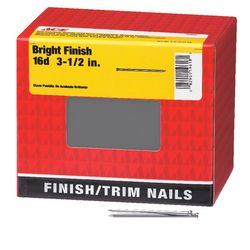 Ace 16D 3-1/2 in. Finishing Bright Steel Nail Countersunk Head 5 lb