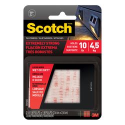 Scotch Medium Hook and Loop Fastener 1 in. L 12 pk
