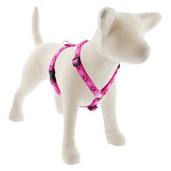 LupinePet Original Designs Multicolored Puppy Love Nylon Dog Harness