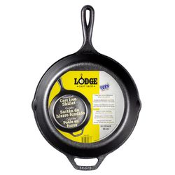 Lodge Cast Iron Skillet 10.25 in. Black