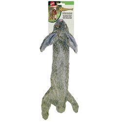 Spot Skinneeez For Dog Gray Plush Rabbit Dog Toy Medium 1 pk