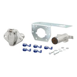 CURT 6 Round Connector Plug and Socket
