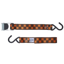 Keeper 1.25 in. W X 8 ft. L Black/Orange Tie Down Strap 400 lb 4 pk