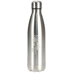 Aquapelli 16 oz Silver BPA Free Vacuum Insulated Bottle