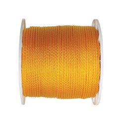 Koch Industries 1/4 in. D X 1000 ft. L Yellow Hollow Braided Poly Rope