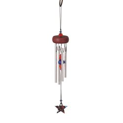 Woodstock Chimes Multi-color Aluminum/Wood 10.5 in. Wind Chime