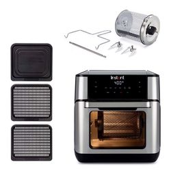 Instant Pot Vortex Plus Black/Silver 10 qt Programmable Digital Air Fryer Oven