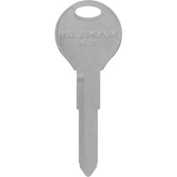HILLMAN Traditional Key Automotive Key Blank Double For Mazda Silver