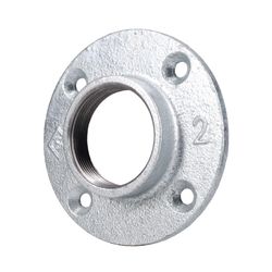STZ Industries 2 in. FIP each Galvanized Malleable Iron Floor Flange