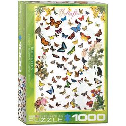 Eurographics Butterflies Jigsaw Puzzles Multicolored 1000 pc