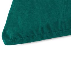 Jordan Manufacturing Teal Polyester Bench Cushion