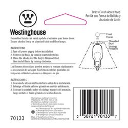 Westinghouse Finial