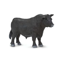 Safari Ltd. Safari Farm Angus Bul Toy Black