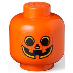 LEGO Licensed Pumpkin Small Storage Head Orange 1 pc