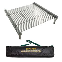 Fireside Outdoor Grill Grate Kit 22.5 in. L X 22.5 in. W