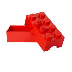 LEGO Storage Brick Red 2 pc